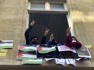 Protestas universitarias propalestinas llegan a París
