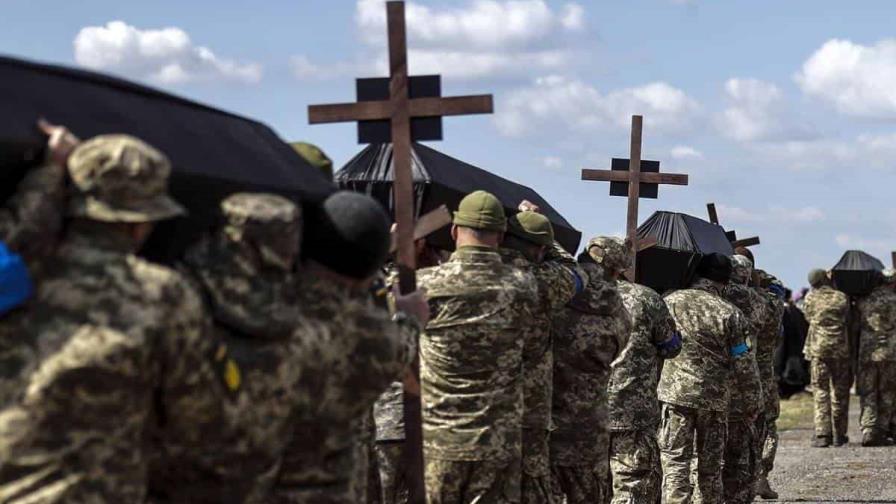 Ucrania anuncia la repatriación de los cadáveres de 140 soldados caídos en combate