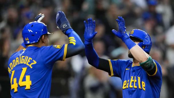Haniger batea un gran slam y Marineros vencen a Diamondbacks