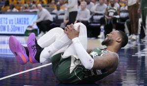 Lillard se somete a resonancia magnética en la rodilla y está en duda para el juego 4 de los Bucks