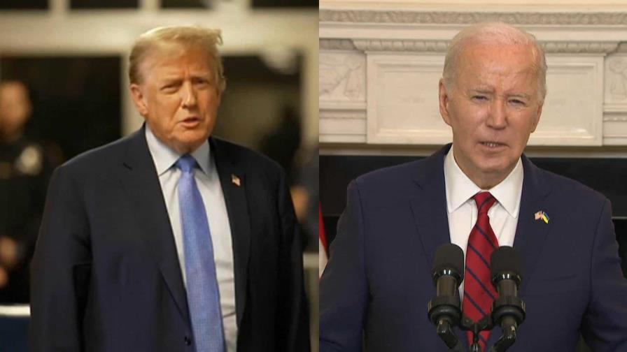 Biden dice que estaría feliz de debatir con Trump, aunque no hay fecha