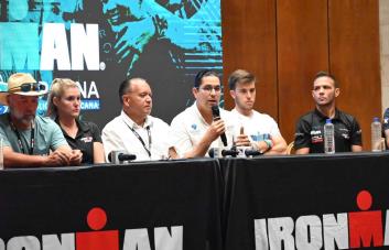 Todo listo para el Ironman 70.3 que se celebrará este domingo