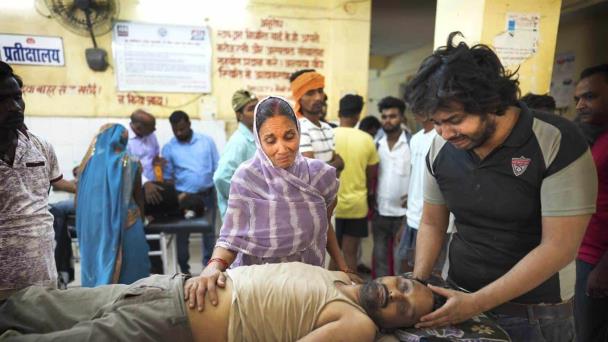 Al menos dos muertos con síntomas de insolación en la India por las altas temperaturas