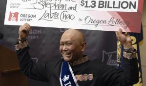 Ganador de 1,300 millones de lotería Powerball en Oregon es un enfermo de cáncer