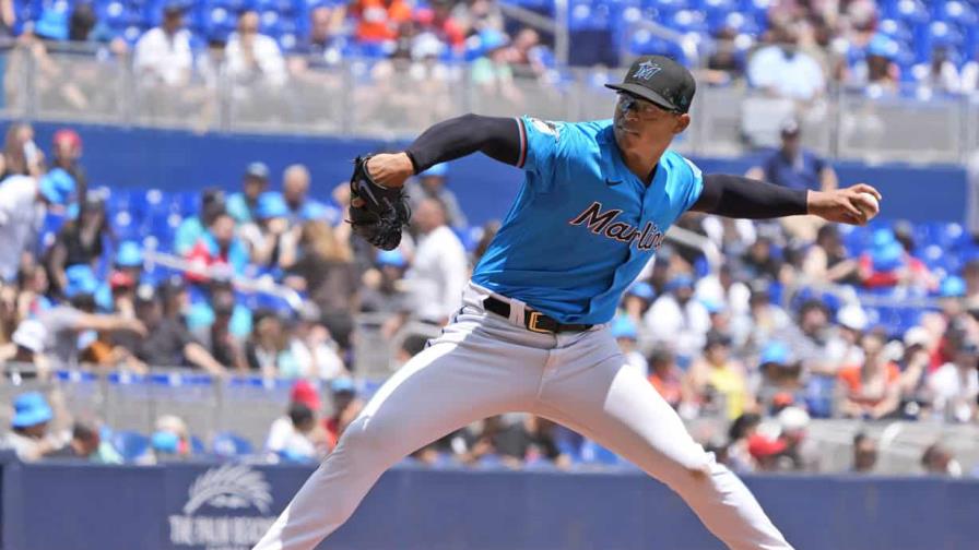 El zurdo lesionado de los Marlins, Jesús Luzardo, espera regresar pronto