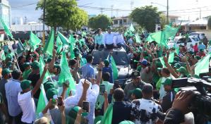 Leonel moviliza a militancia y simpatizantes de la Fuerza del Pueblo y aliados en Moca