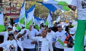 Partido País Posible se moviliza en las calles de Nueva York