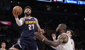 Jamal Murray deja KO a un enorme LeBron James y Nuggets eliminan a Lakers