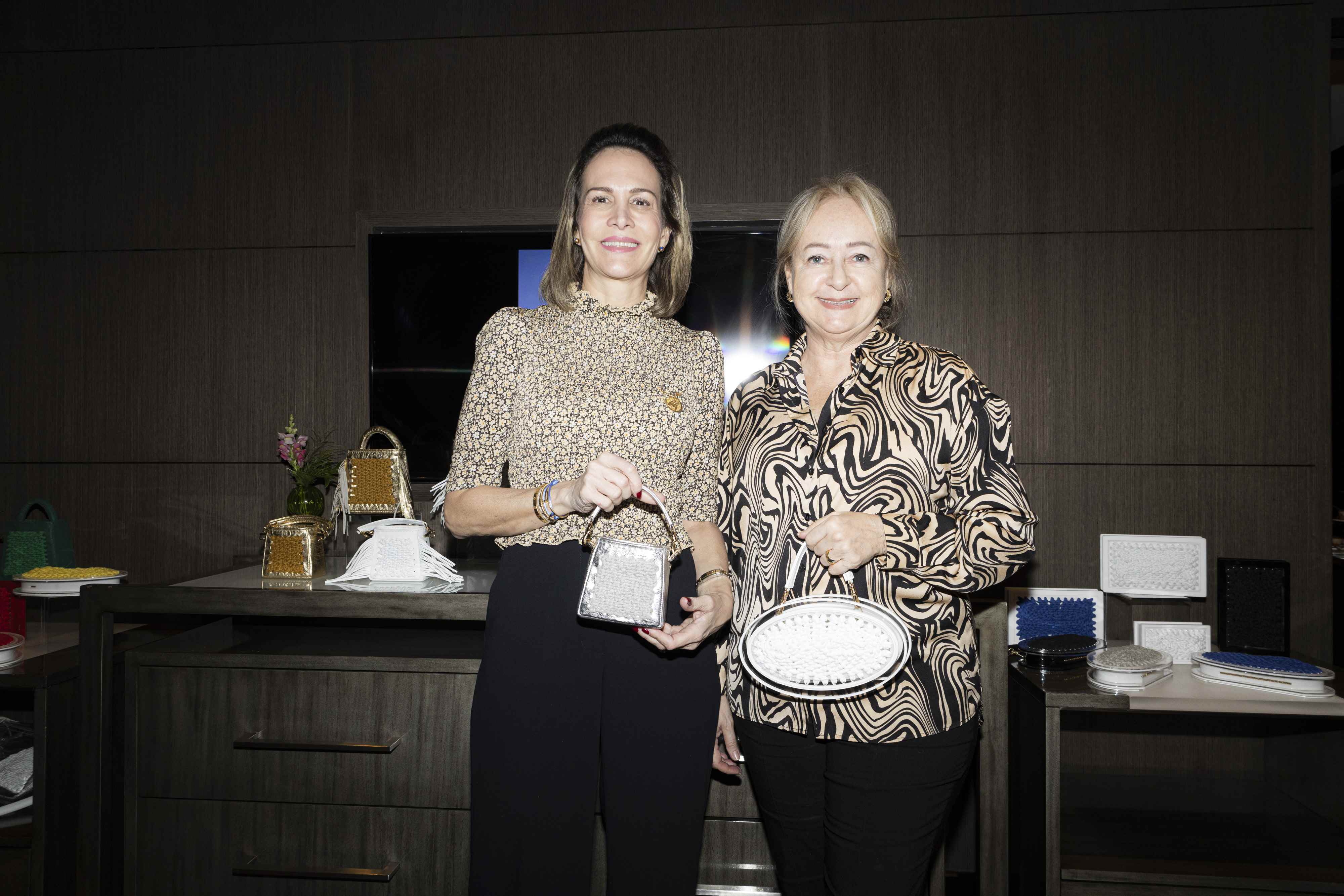 Katherine Castillo y Magda Álvarez.