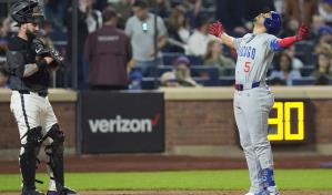 Cachorros arruinan sin hit de Severino y vencen 3-1 a Mets con cuadrangular de Morel