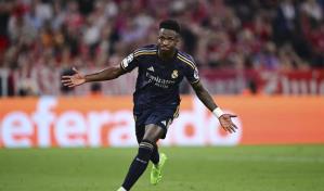 Vinícius alza al Real Madrid con doblete para empate en Múnich