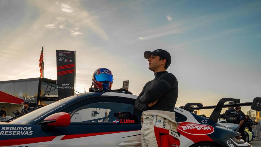 Jimmy Llibre se prepara para el Grand Prix de F1 en Miami