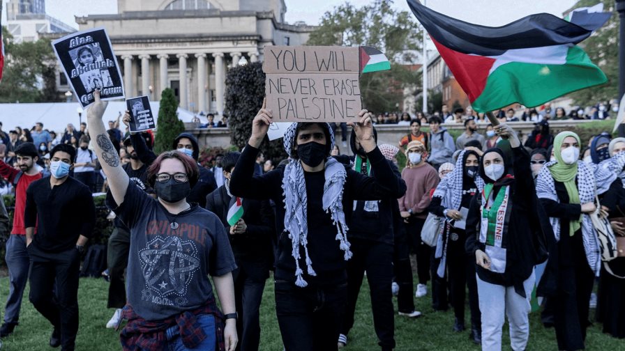 Crece el debate sobre si las protestas estudiantiles en EEUU son antisemitas o antibélicas