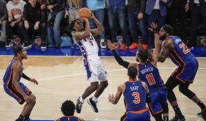 Maxey salva a 76ers de eliminaci&oacute;n; vencen a Knicks en tiempo extra