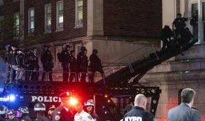 Policía antimotines llega al campus de UCLA tras choques entre manifestantes por guerra de Gaza