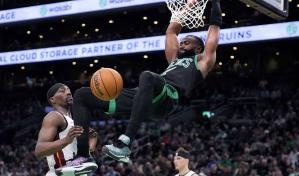 Celtics aprovechan ausencias del Heat y lo arrollan para avanzar a semifinales de conferencia
