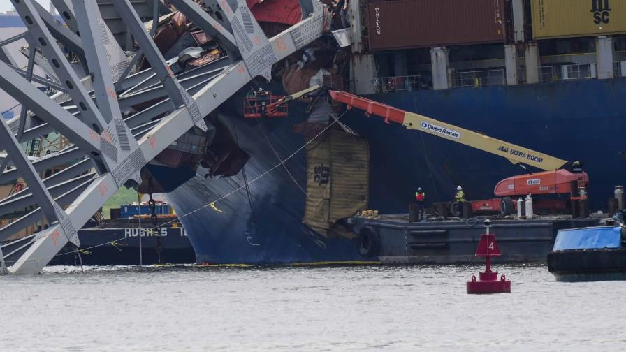 Encuentran cuerpo de quinta víctima de colapso de puente en Baltimore
