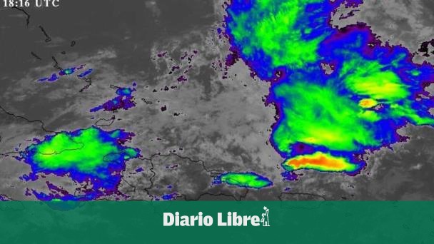 Clima en RD: Acumulados de lluvias podrían llegar a 180 milímetros