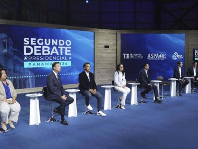 Presentación cuatro candidatos para presidencia Panamá