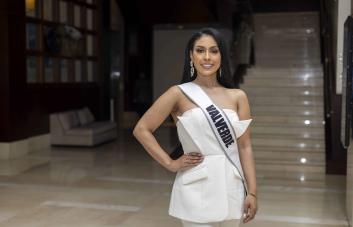 Lourdes Madera, una artista y emprendedora que busca la corona de Miss República Dominicana