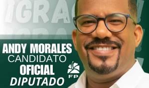 Andy Morales aclara no ha renunciado a su candidatura a diputado por la Fuerza del Pueblo