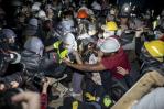 Policía disparó arma en edificio de Universidad de Columbia que estaba siendo desalojado Policía disparó arma en edificio de Universidad de Columbia que estaba siendo desalojado