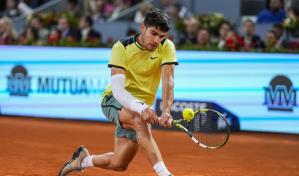 Carlos Alcaraz se descarta del Abierto de Italia por lesión en el antebrazo derecho