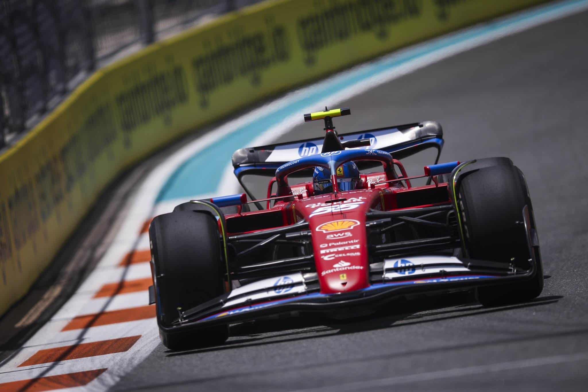 El piloto español para Ferrari, Carlos Sainz