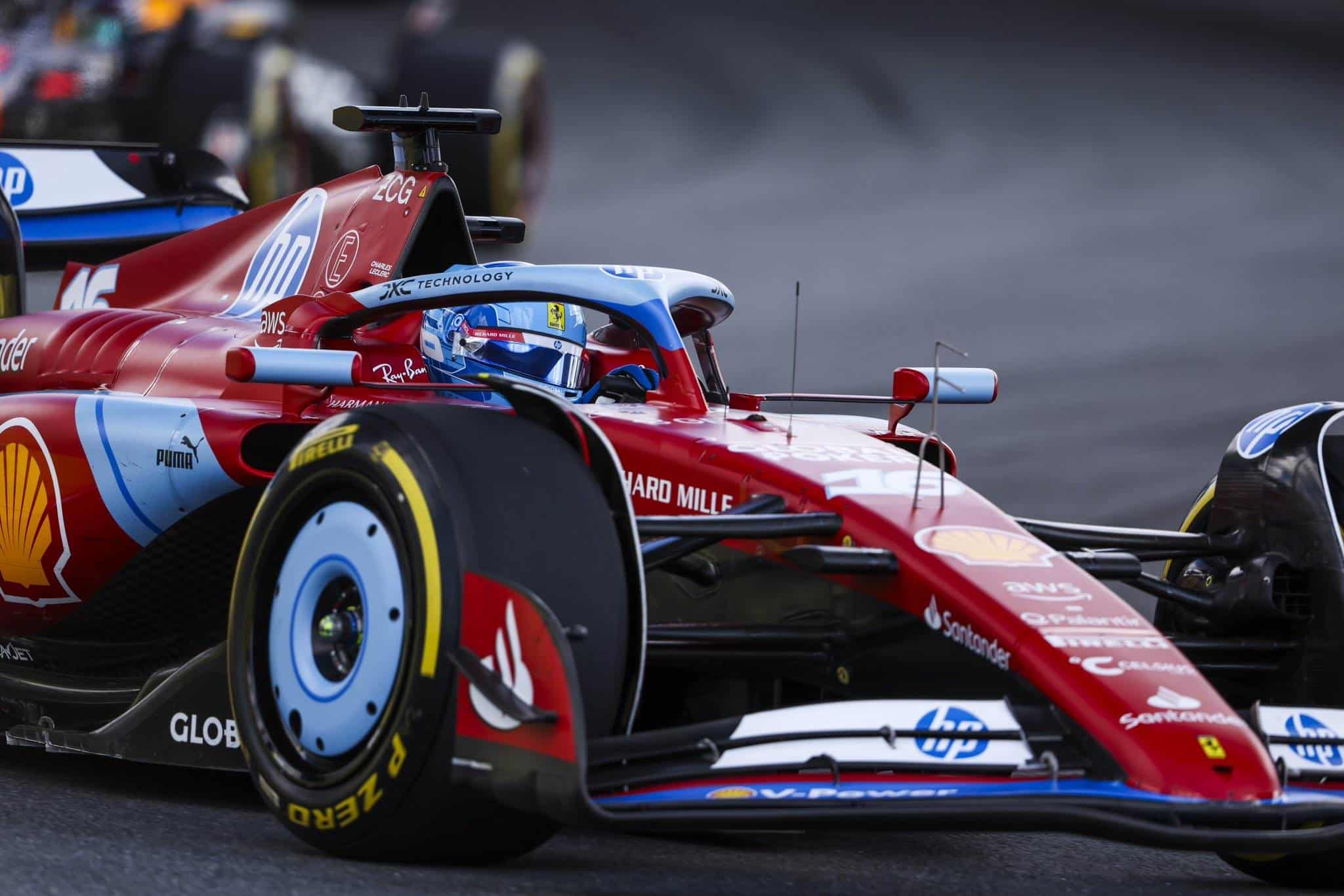 El piloto monegasco de Ferrari, Charles Leclerc