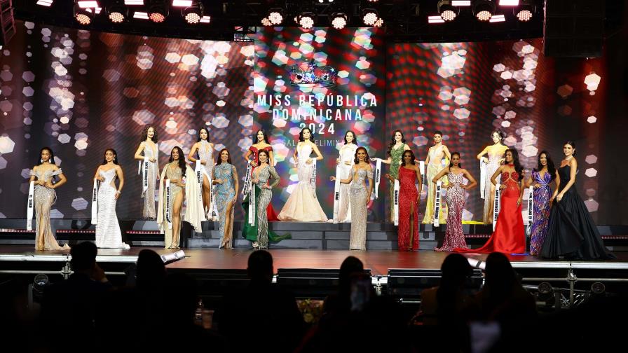 Preliminar de Miss República Dominicana 2024: así fue el desfile en traje de gala