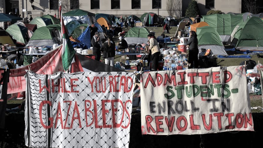 El movimiento estudiantil propalestino en EE.UU. se mira en la historia para continuar