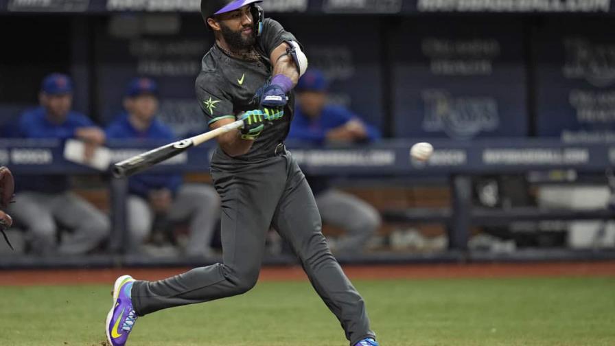 Amed Rosario pega 3 hits y empuja 2 carreras; Rays se imponen a Mets