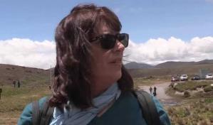 La tataranieta de Darwin llega a las Galápagos inspirada por la conservación del planeta