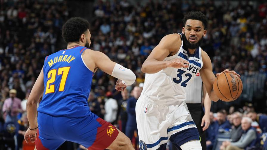 Edwards anota 43 puntos; Karl Towns suma 20 y Timberwolves gana primero de la serie a Denver