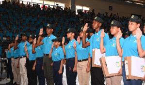 Servicio Militar Voluntario celebra acto de graduación de 5,294 jóvenes