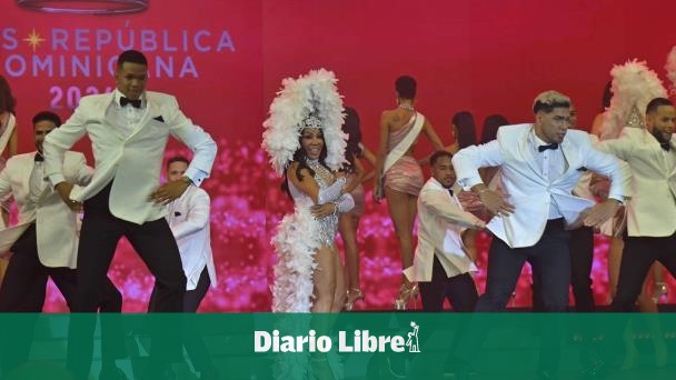 Magali Febles sorprende al bailar en opening del Miss RD