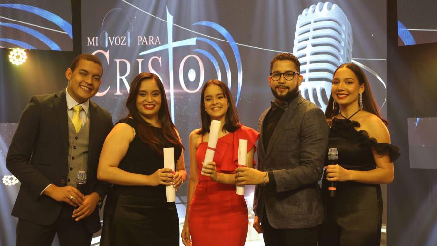 Gran final del programa Mi Voz para Cristo en Telesistema