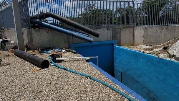 Sequía y sedimentos en Masacre impide bombeo al canal La Vigía