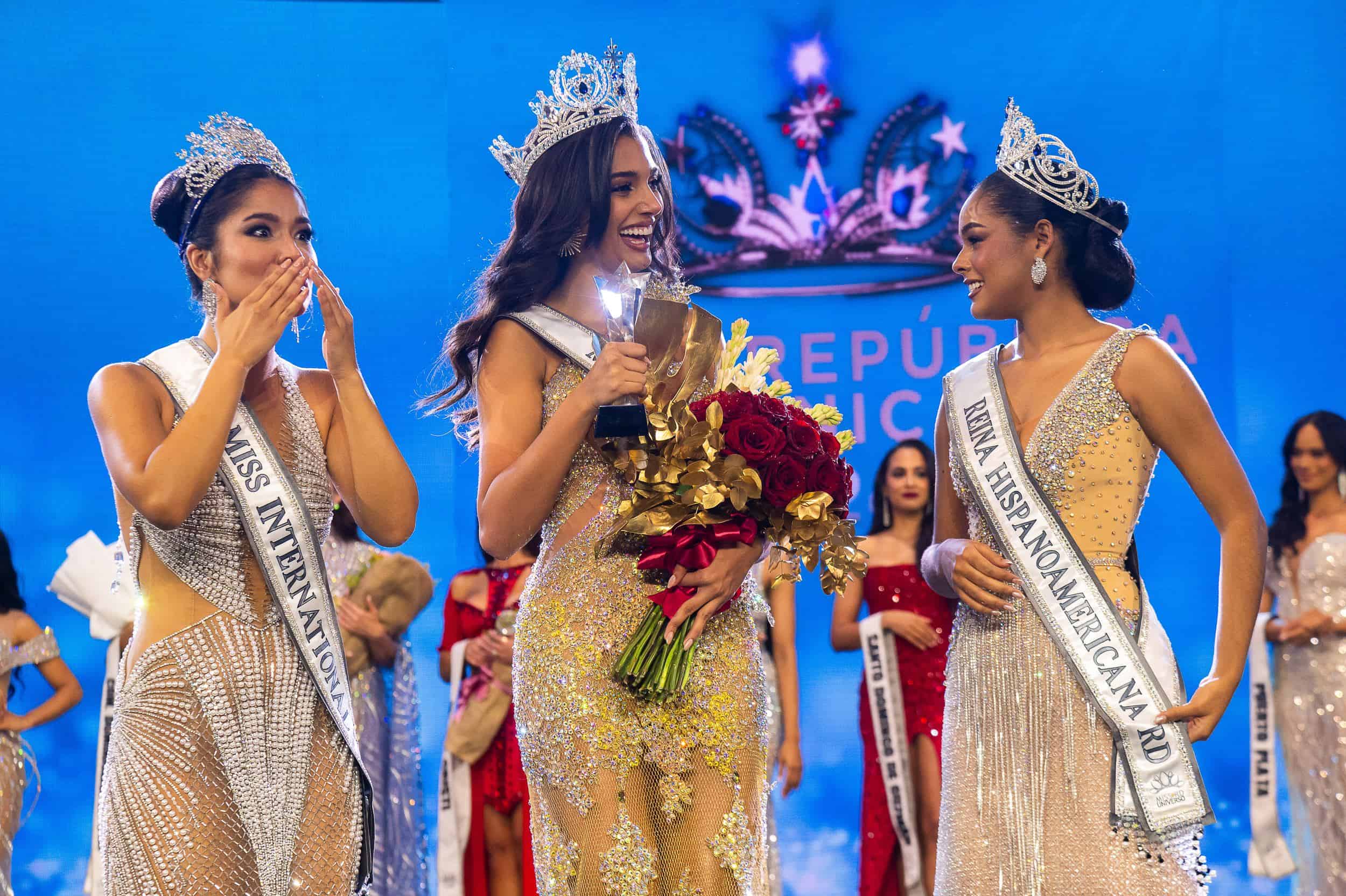 Miyuki Cruz, Celinee Santos y Mariela Mota representarán a República Dominicana en Miss Internacional, Miss Universo y Miss Hispanoamérica, respectivamente.