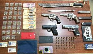 Incautan armas de fuego ilegales durante operativos en Santiago