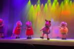 “Las aventuras de Peppa Pig” emociona a los niños en el Teatro Nacional