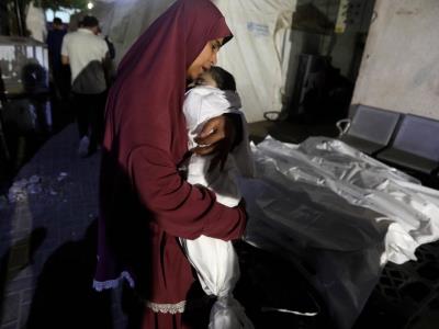 Mujeres y niños representan más de 50% de los muertos en Gaza