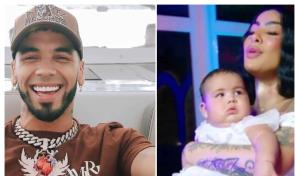 Video | Anuel AA comparte con su hija Cattleya en República Dominicana