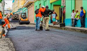 Alcaldía comienza plan de asfaltado en Santiago; en la primera etapa intervendrán más de 50 puntos