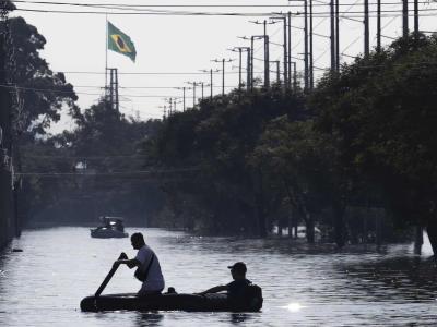 Lluvias e inundaciones continúan en Brasil