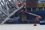 Recuperan el cuerpo del último obrero fallecido en derrumbe de puente en Baltimore Recuperan el cuerpo del último obrero fallecido en derrumbe de puente en Baltimore