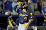 Los cuadrangulares de Willy Adames marcan el éxito en la temporada para los Cerveceros