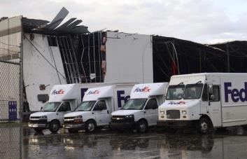 Las tormentas golpean el centro-norte de EEUU con tornados, granizo y vientos fuertes