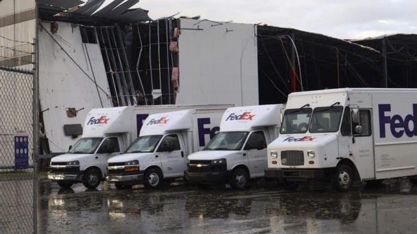 Las tormentas golpean el centro-norte de EEUU con tornados, granizo y vientos fuertes