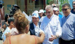 Recorridos y actos de campaña del candidato presidencial Miguel Vargas